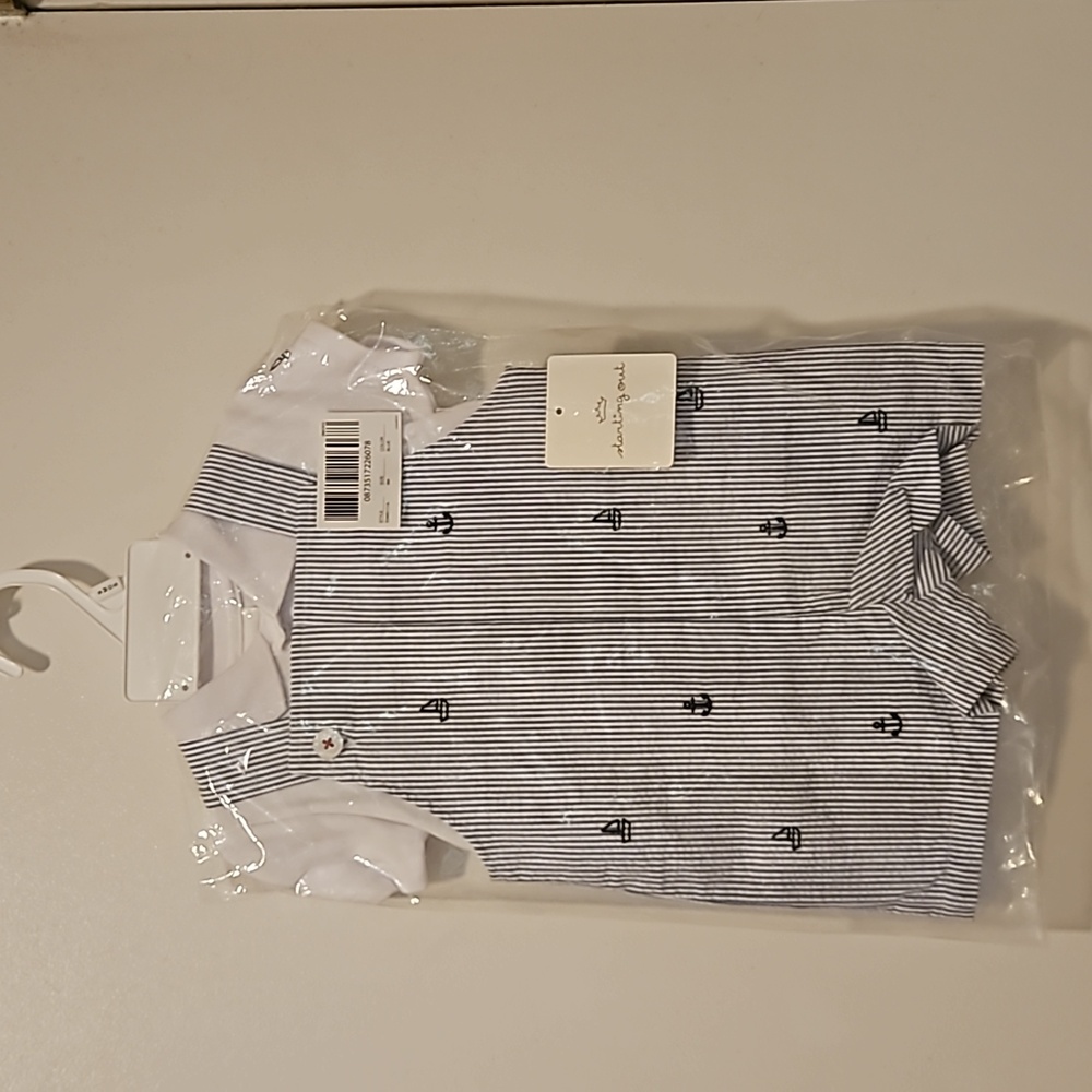 Baby boy blue Sailor outfit in 9M